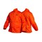 Lincoln Electric Welding Jacket, Cotton, 9 oz, 30 in Length, Snaps Closure, 1 Pockets, Orange, M K4688-M - alternate 3