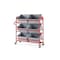 Rubbermaid Commercial Tote Cart, 450 lb Load Capacity, 58 3/8 in Overall L, 54 3/4 in Overall H, 20 1/4 in Overall W 2144269 - alternate 3