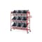 Rubbermaid Commercial Tote Cart, 450 lb Load Capacity, 58 3/8 in Overall L, 54 3/4 in Overall H, 20 1/4 in Overall W 2144269 - alternate 1