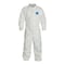 Dupont Comfort Fit Design. Collar. Stormflap. Elastic Wrists and Ankles. Elastic Waist. White. 4X TY125SWH4X0006G1 - alternate 1