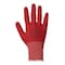 Superior Glove Work Gloves, Silicone, Smooth, Palm, 6 Abrasion Level, Red, S (7) 12 PK S13NSI-7 - alternate 2