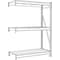 Tennsco Add-On Bulk Storage Rack, 48 in D, 48 in W, 3 Shelves, Gray 6940 - alternate 2