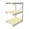 Tennsco Add-On Bulk Storage Rack, 36 in D, 48 in W, 3 Shelves, Gray 6940 - alternate 1