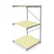 Tennsco Add-On Bulk Storage Rack, 48 in D, 48 in W, 3 Shelves, Gray 6940 - alternate 1