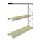 Tennsco Add-On Bulk Storage Rack, 24 in D, 96 in W, 3 Shelves, Gray 6940 - alternate 1