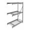 Tennsco Add-On Bulk Storage Rack, 36 in D, 60 in W, 3 Shelves, Gray 6940 - alternate 1