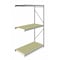 Tennsco Add-On Bulk Storage Rack, 36 in D, 72 in W, 3 Shelves, Gray 6940 - alternate 1