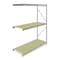 Tennsco Add-On Bulk Storage Rack, 36 in D, 96 in W, 3 Shelves, Gray 6940 - alternate 1