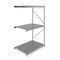 Tennsco Add-On Bulk Storage Rack, 48 in D, 72 in W, 3 Shelves, Gray 6940 - alternate 1