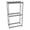 Tennsco Starter Bulk Storage Rack, 24 in D, 48 in W, 3 Shelves, Gray 6940 - alternate 1