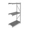 Tennsco Add-On Bulk Storage Rack, 24 in D, 48 in W, 3 Shelves, Gray 6940 - alternate 1