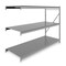 Tennsco Add-On Bulk Storage Rack, 36 in D, 96 in W, 3 Shelves, Gray 6940 - alternate 1