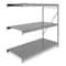 Tennsco Add-On Bulk Storage Rack, 36 in D, 72 in W, 3 Shelves, Gray 6940 - alternate 1