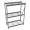 Tennsco Starter Bulk Storage Rack, 24 in D, 48 in W, 3 Shelves, Gray 7B469 - alternate 1