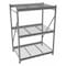 Tennsco Starter Bulk Storage Rack, 36 in D, 48 in W, 3 Shelves, Gray 6940 - alternate 1