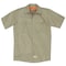 Vf Workwear Men's Short Sleeve Work Shirt, Cotton/Polyester, Button, 2 Pocket(s), Khaki, M SP24KK SS M - alternate 8