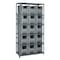 Quantum Storage Systems Steel Bin Shelving, 18 in D x 75 in H x 36 in W, 6 Shelves, Gray QSBU-600GY - alternate 1