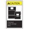 Accuform DOT Handling Label, 5" Height, 3-1/2" Width LCHL607VSP - alternate 1