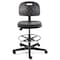 Bevco Task Chair Drafting Chair, No Arms, 22-1/2" to 32" Height, Polyurethane, Black V7507HC - alternate 2