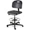 Bevco Task Chair Drafting Chair, No Arms, 22-1/2" to 32" Height, Polyurethane, Black V7507HC - alternate 3