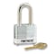Zoro Select Lockout Padlock, Keyed Different, Steel, White, 2 in Shackle Height, 1 9/16 in Body Width 1803LHWHT - alternate 1