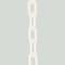 Zoro Select Plastic Chain, White, 300 ft Length, Gloss 80001-300 - alternate 1