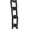 Zoro Select Plastic Chain, Black, 300 ft Length, Gloss 50003-300 - alternate 1