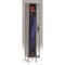 Tennsco Wardrobe Locker, 15 in W, 15 in D, 78 in H, (1) Tier, (1) Wide, Gray CSL-151872-1 MED GRE - alternate 1