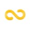 Zoro Select S-Hook for Plastic Chain Barrier, Yellow, 1 237/500 in Length, Gloss 30302-10 - alternate 2