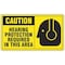 Accuform Safety Label, 3-1/2 In. H, 5 In. W, PK5, LPPE625VSP LPPE625VSP - alternate 1