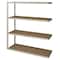 Tennsco Boltless Shelving Add-On, 60x18, 4 Shelf ZV7-6018A-4D SAND - alternate 1