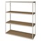 Tennsco Boltless Shelving Unit, 24-5/8"D x 72-5/8"W x 84"H, 4 Shelves, Steel ZV7-7224S-4D SAND - alternate 1