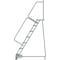 Ballymore 103 in H Steel Rolling Ladder, 7 Steps, 450 lb Load Capacity WA073214G - alternate 10