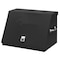 Montezuma Triangular Top Chest, 0 Drawer, Black, 16 ga. Steel, 30-3/4" W x 19-5/8" D x 20-3/8" H LA400B - alternate 1