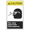 Accuform Label, 5 In. H, 3-1/2 In. W, PK5, LPPE613VSP LPPE613VSP - alternate 1