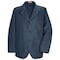 Red Kap Men's Coat, 80% Polyester/20% Cotton, Button, Navy, XL KP10NV RG XL - alternate 1