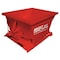 Zoro Select Self Dumping Hopper, 6000 lb., Red 50099 RED - alternate 2