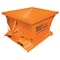 Zoro Select Self Dumping Hopper, 5000 lb., Orange 30077 ORANGE - alternate 2