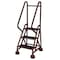 Cotterman 57 in H Steel Rolling Ladder, 3 Steps, 450 lb Load Capacity ST-301 A2 C4 P5 - alternate 1