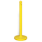 Zoro Select 2.5" Diameter Plastic Stanchion - Yellow, 40 in Height, 6 pk 96402-6 - alternate 3