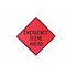 Eastern Metal Signs And Safety Sobriety Checkpoint Traffic Sign, 36 in W, 36 in H, Vinyl, Pink C/36-SBFP-3FH-HD-SOBRIETY CHECKPOINT - alternate 2