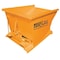 Zoro Select Self Dumping Hopper, 6000 lb., Orange 15077 ORANGE - alternate 2