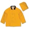 Mik 3-Piece Rainsuit with Detachable Hood, Polyester, PVC, 0.3 mm Thick, Detachable, Yellow, L 35100-L - alternate 1