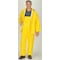 Mik 3-Piece Rainsuit with Detachable Hood, Polyester, PVC, 0.3 mm Thick, Detachable, Yellow, XL 35100-XL - alternate 1