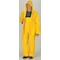 Mik 3-Piece Rainsuit with Detachable Hood, Polyester, PVC, 0.3 mm Thick, Detachable, Yellow, XL 35100-XL - alternate 2