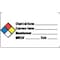 Roll Products NFPA Label, 6 in H, 6 in W, Vinyl, PK100 141534 - alternate 2