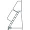 Ballymore 7.8 ft H Steel Rolling Ladder, 6 Steps, 450 lb Load Capacity WA062414X - alternate 4