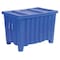 Myton Industries Bulk Container 14 cu ft Volume Cap., 41 in L, 28 in W, 26 1/2 in H, Plastic, Blue 4LMC6 - alternate 2