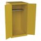Jamco Hazardous Material Storage Cabinet, 60 gal, 1 Shelves, Steel, 34 in W x 65 in H x 34 in D, Yellow BV1YP - alternate 2