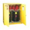 Jamco Hazardous Material Storage Cabinet, 60 gal, 1 Shelves, Steel, 34 in W x 65 in H x 34 in D, Yellow BV1YP - alternate 3